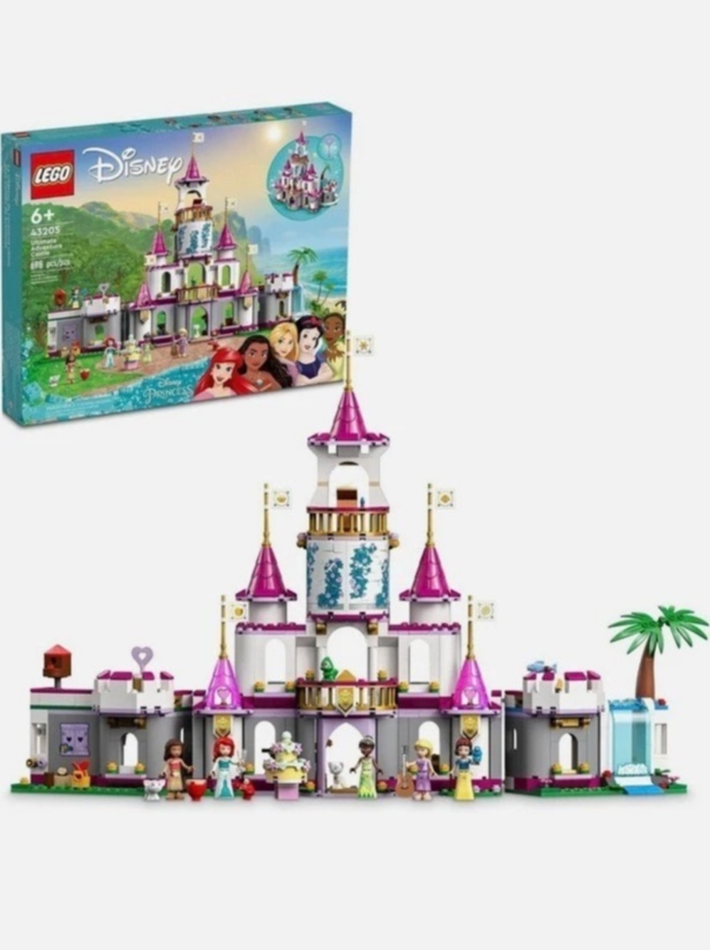 *Rare 🔥 discontinued* LEGO Ultimate Adventure Castle Set Pink & White A3205